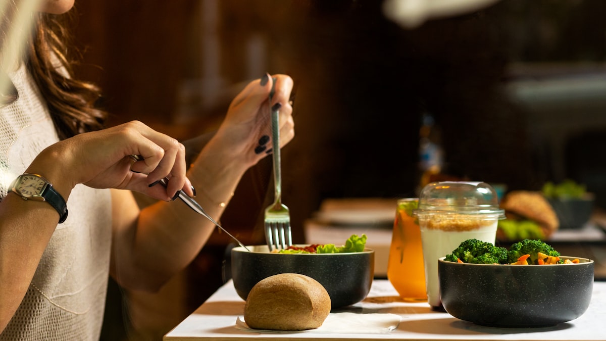 Preparación de ingredientes nutritivos en la cocina